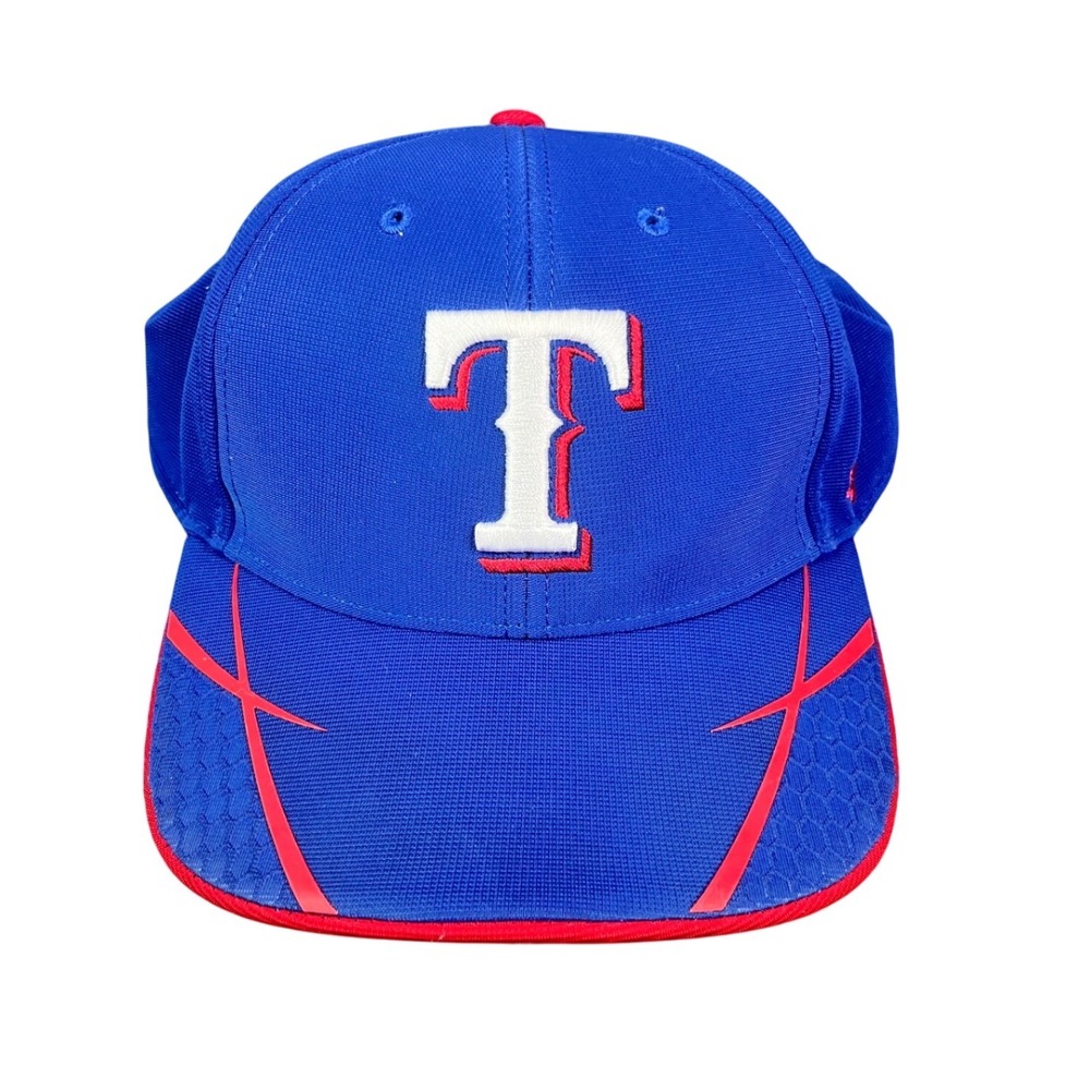 47 Brand Texas Rangers MLB Baseball Cap Blue Red Adjustable OSFA Hat